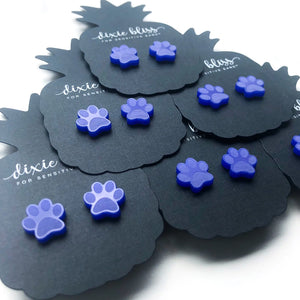 Lion Paw Stud Earrings
