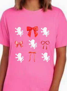 Lions & Bows Pink Spirit Shirt (VERY LIMITED SIZES and QUANTITY)