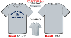Performance Shirt-Grey-Great Hearts Lakeside