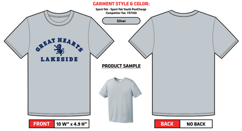Performance Shirt-Grey-Great Hearts Lakeside
