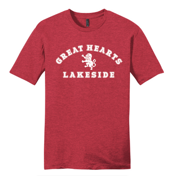 Great Hearts Tee - Heather Red