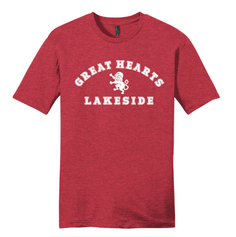 Great Hearts Tee - Heather Red