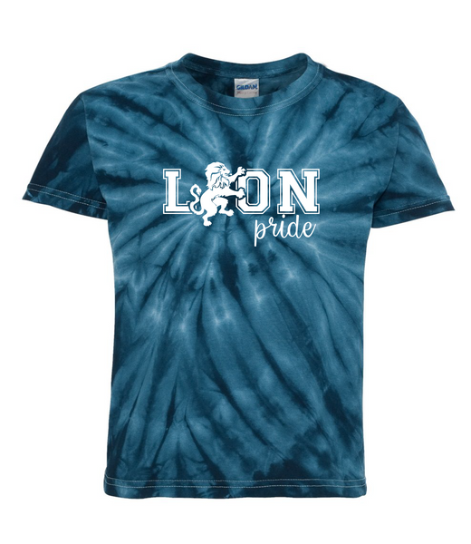 Lion Pride Tie-Dyed Spirit Shirt